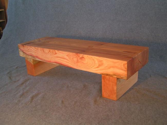 Red Gum Solid coffee Table.JPG